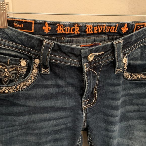 Women's Rock Revival Jazlyn Boot Cut Jeans - Picture 4 of 6